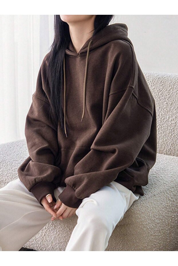 Women's Hooded Sweatshirt - Plus Size Sweatshirt