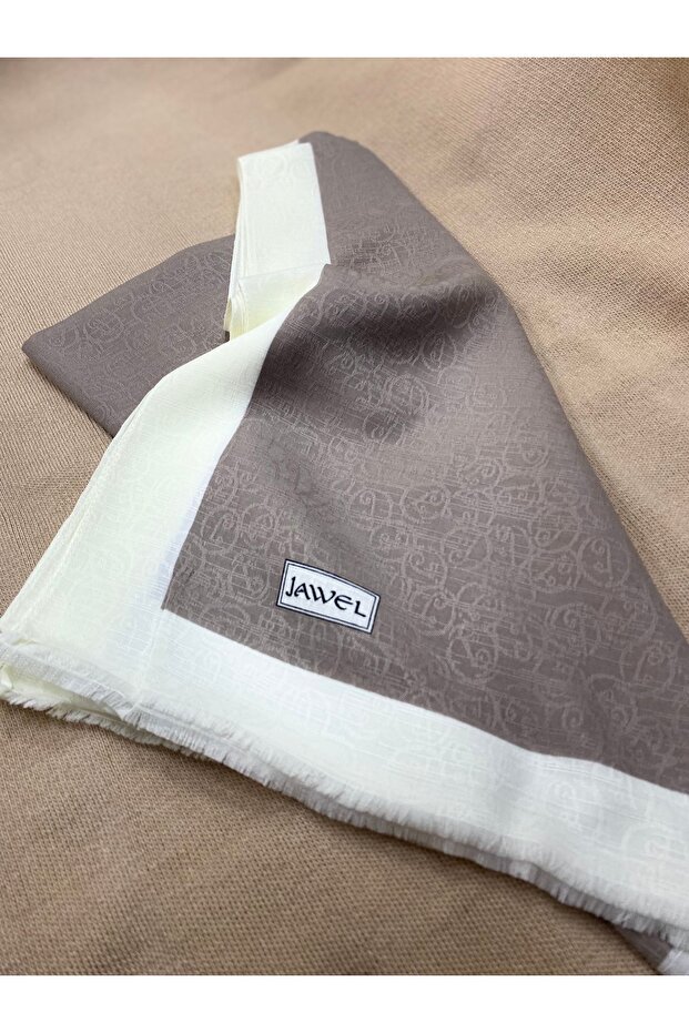 Monogram Patterned Shawl - 1