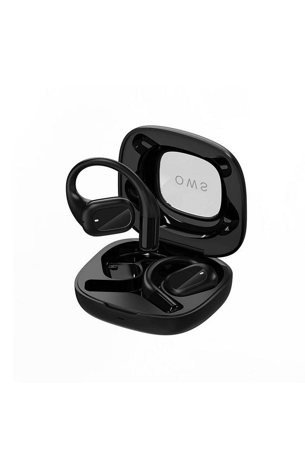 Bluetooth Kulaklık Wiwu O100 Openbuds TWS Wireless 5.3 Kulak İçi Tasarımlı Siyah - 4