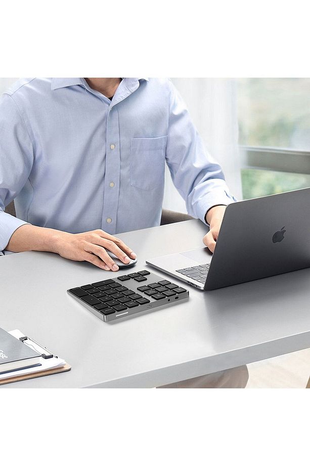NKB-02 Taşınabilir Wireless Sayısal Tuş Takımlı Ev-Ofis Keypad Numerik Klavye - 4