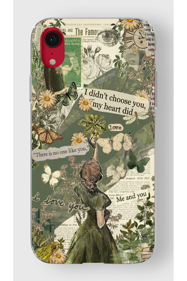 iPhone Xr Compatible My Heart Did Designed Printed Transparent Phone Case