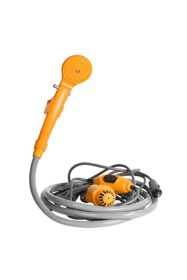 12 Volt Araç Duş Seti-TENTTECH Elektrikli Kamp Duş Pompası - 1
