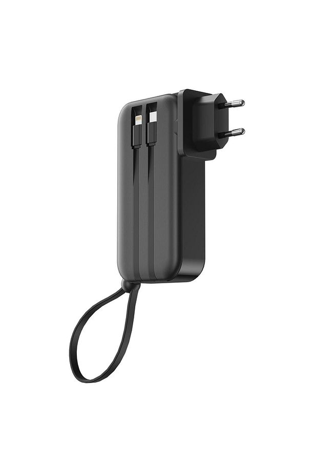 Jc-23 Micro Type-c Ve Lightning Kablolu Şarj Göstergeli Pd Powerbank 22.5w 10000mah - 3