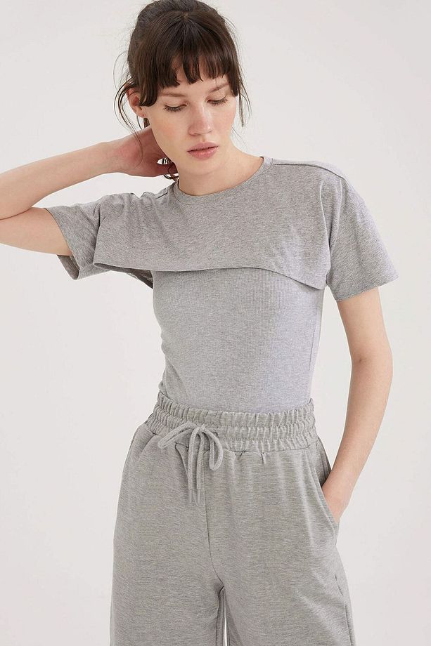 Comfort Label Bağcıklı Oversize Uzun Unisex Bermuda Şort - 6