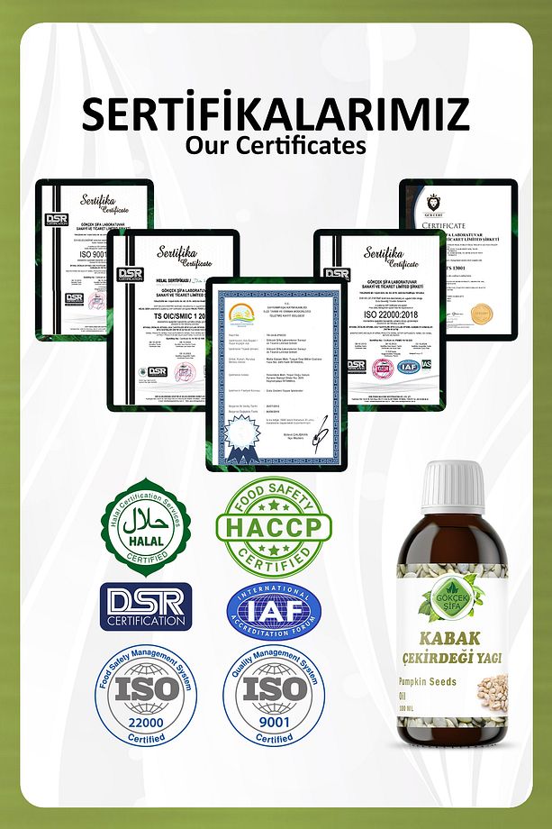 Kabak Çekirdeği Yağı (Pumpkin Seed Oil) 100 Ml. - 4