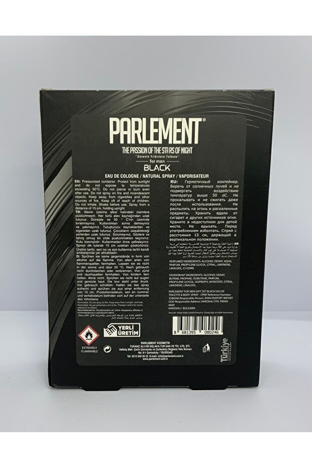Black Erkek Parfüm Seti - 3