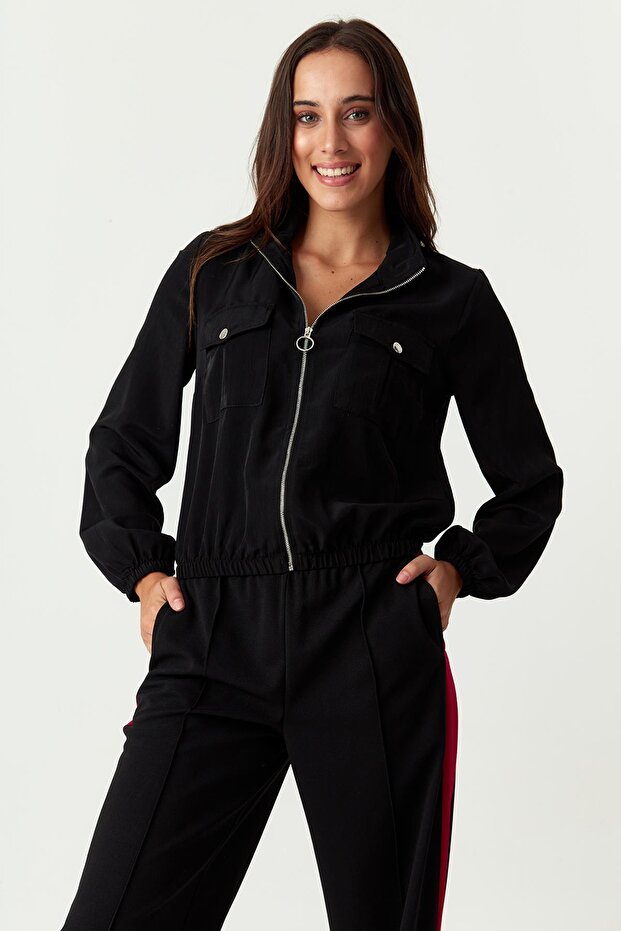 Kadın Mevsimlik Bomber Ceket - 5