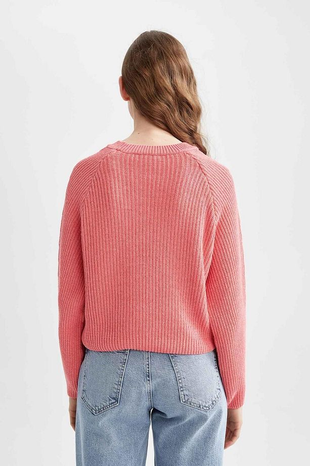 Coool Regular Fit Bisiklet Yaka Kazak L2567az22au - 5