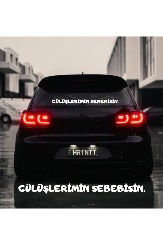 Car Writing You Are the Reason for My Smiles