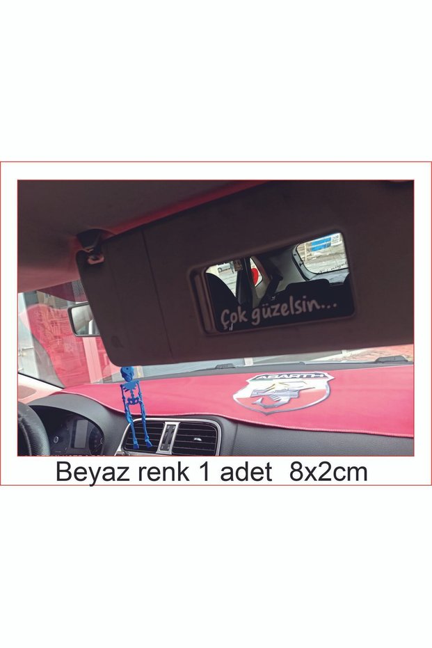You Are So Beautiful Sunshade Mirror Lettering Car-motorcycle Glass Sticker