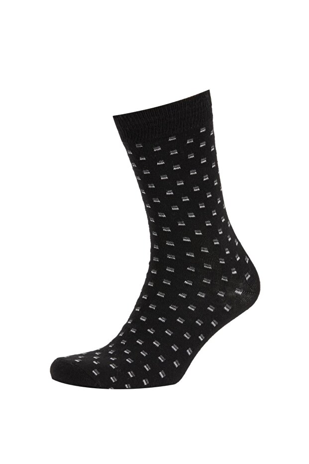 Erkek 5'li Pamuklu Uzun Çorap A7552axns - 3