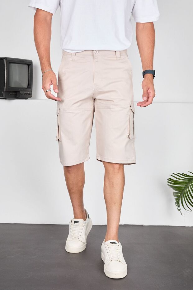 Erkek Şort Kargo Cepli - 2