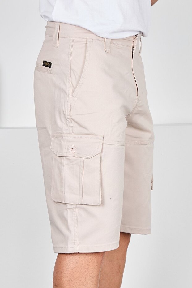Erkek Şort Kargo Cepli - 4