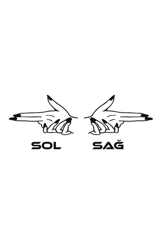 Hand Sticker, Engagement Sticker, Hood Sticker, Right And Left Suit