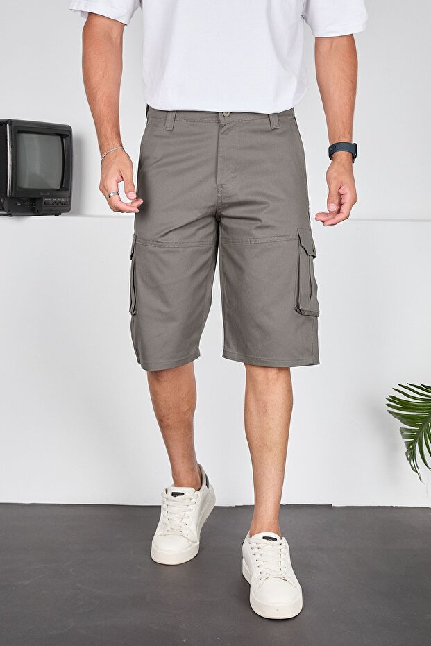 Erkek Şort Kargo Cepli - 2