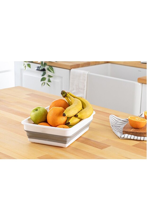 2li Set Katlanır Dikdörtgen Badya Katlanır Badya Seti - 5