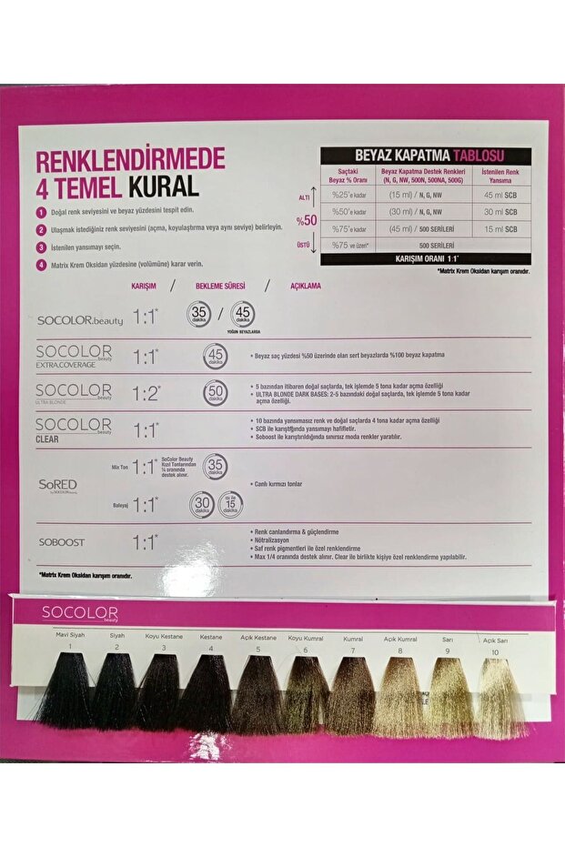 Socolor Saç Boyası - 2