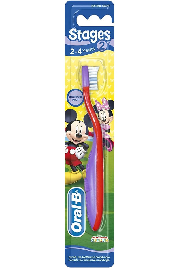 Stages 2 Mickey Mouse Soft Toothbursh(2-4 Years)
