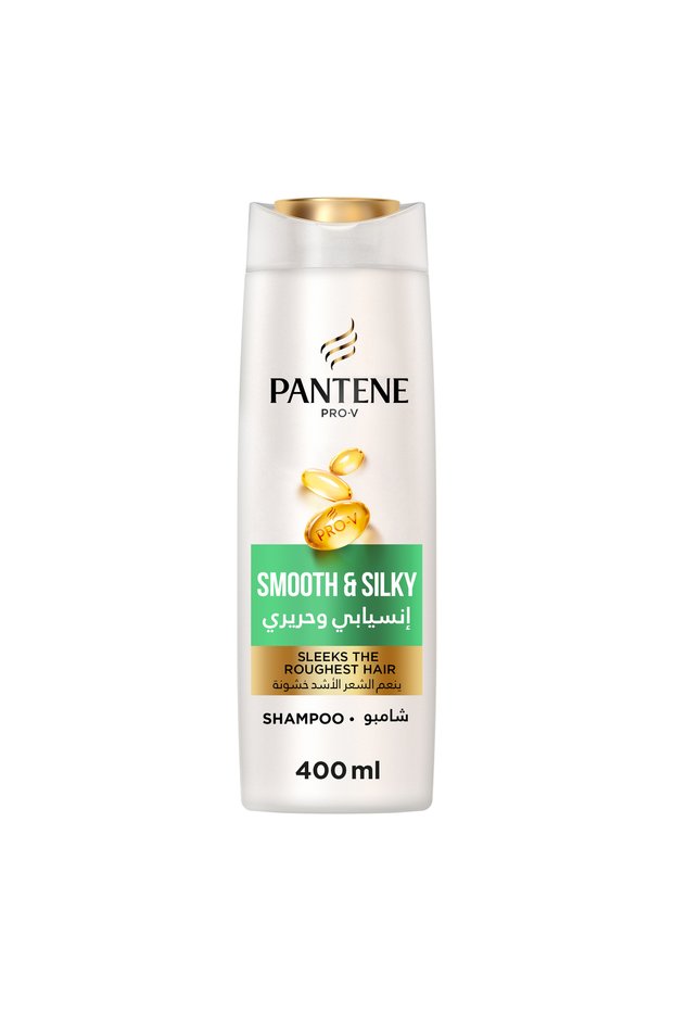 Pro-V Smooth & Silky Anti-Frizz Straightening Hair Shampoo (400ml)
