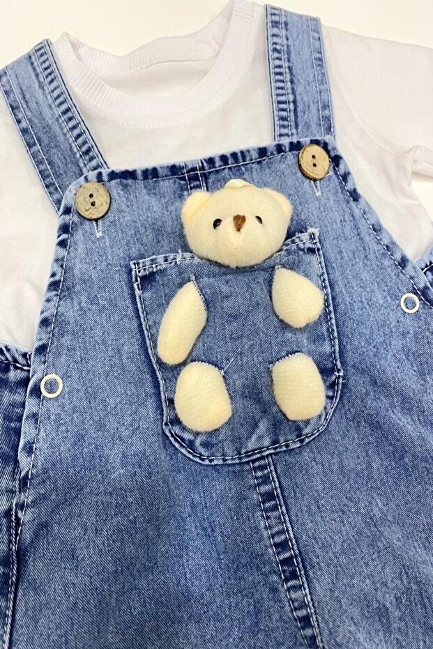 Ayıcıklı Salopet Tulum Bahçivan - 5