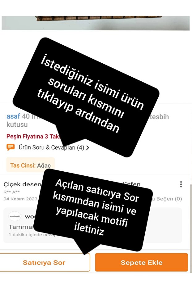 50 li cam kapaklı tesbih kutusu koleksiyon ahsap kutusu - 5