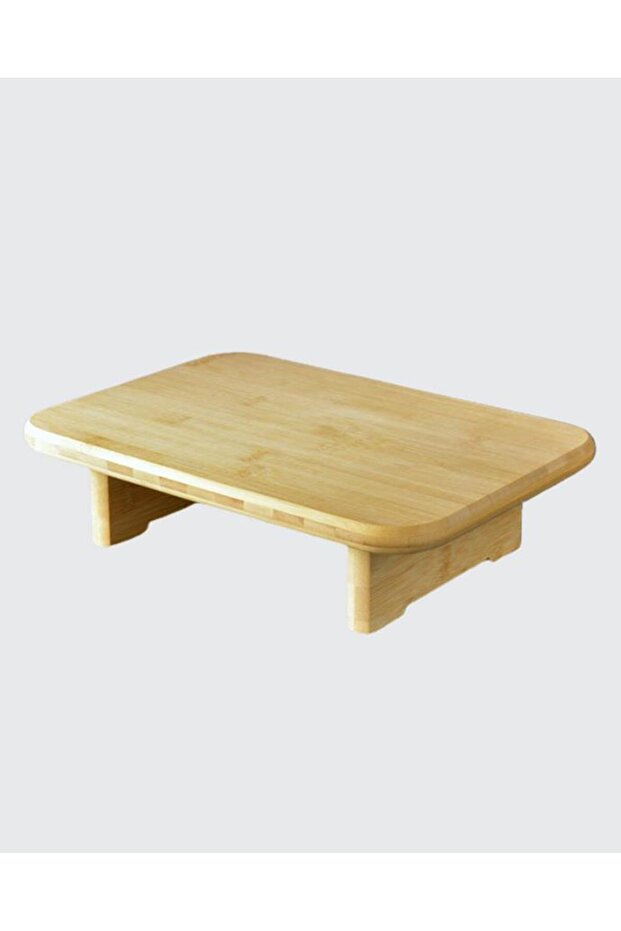 Rectangular Bamboo Cutting Board - Footed Cutting - 3