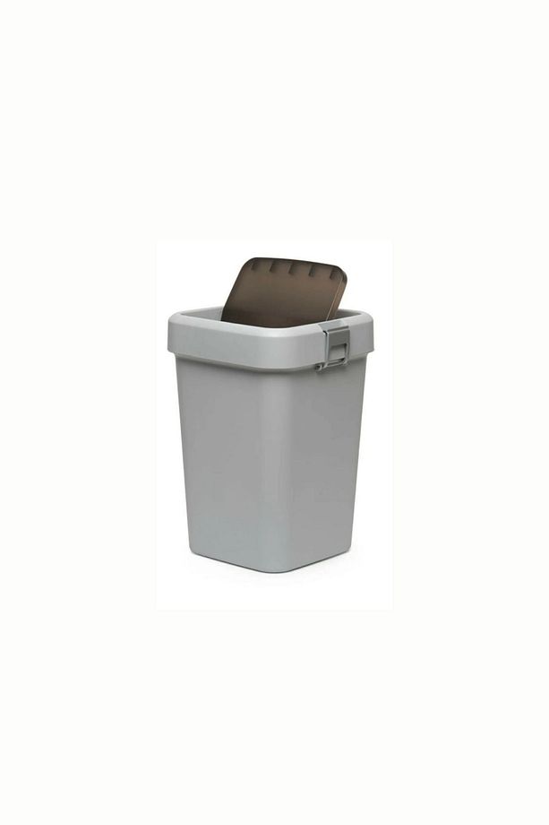 Çöp Kovası Çöp Yutan Çöp Kutusu Gri ( 8 Litre ) - 3
