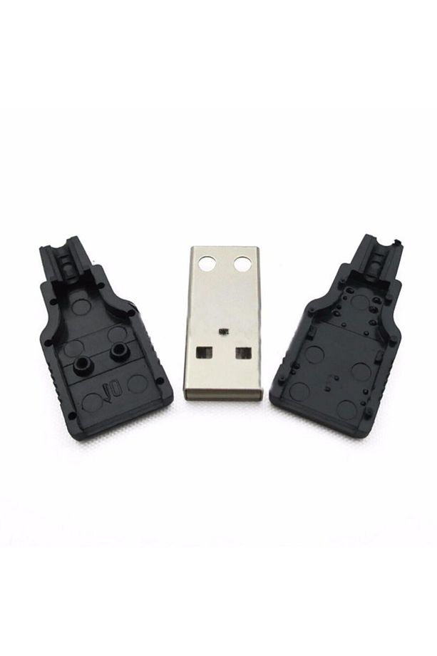 2 Adet 3 In 1tip A Erkek Usb Soket Bağlayıcı 4 Pin Fiş Lehim Tipi Bağlayıcı Tüm Projeler - 5