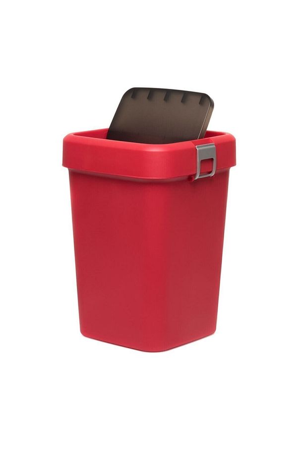 Çöp Kovası Çöp Yutan Çöp Kutusu Kırmızı(18 LİTRE) - 5