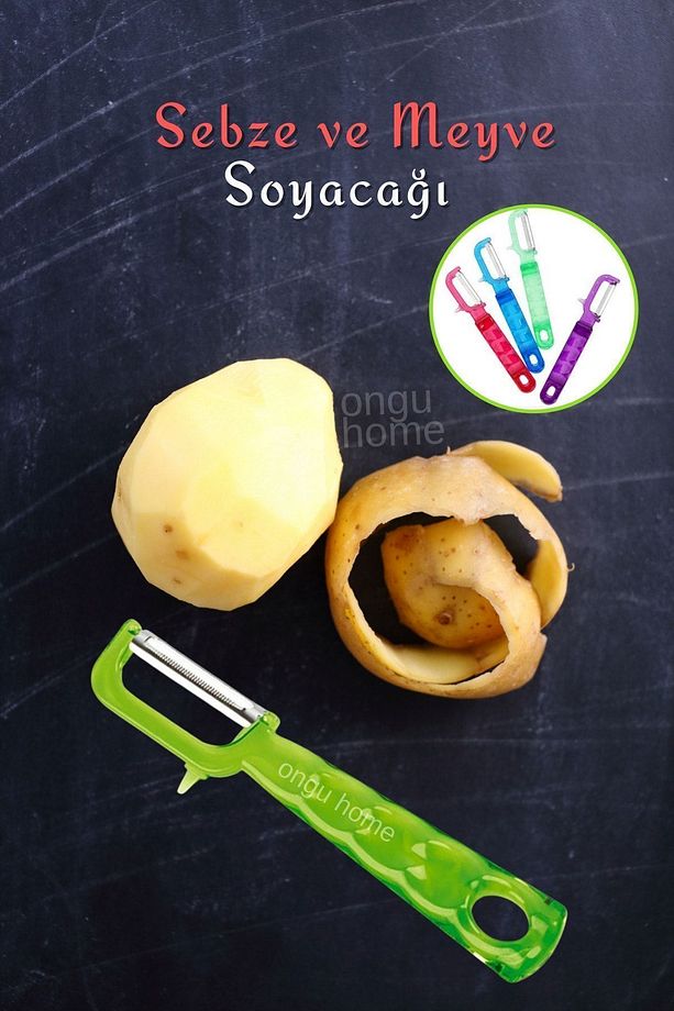 Dik Sebze Soyacak Meyve Soyacak Pratik Jülyen Soyucu - 2
