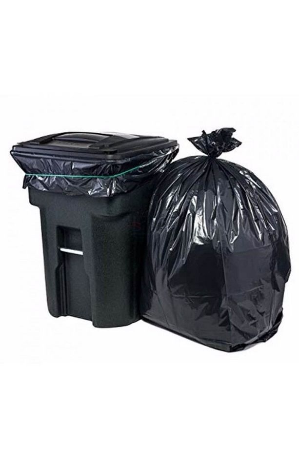 Eftaplast 80*110 Siyah Çöp Poşeti 400 Gr(20 RULO-200 ADET) - 4