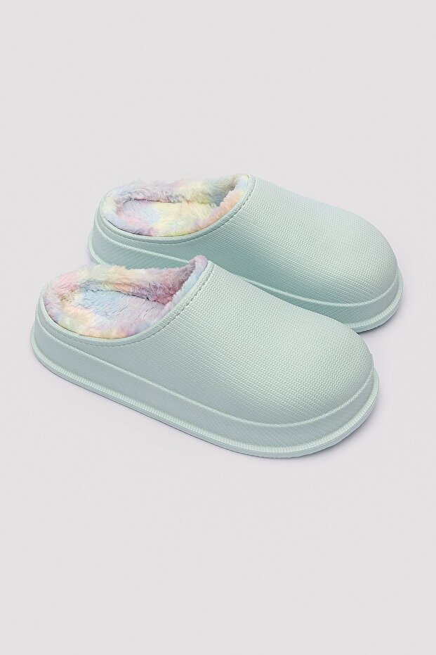 Zoe Mint Slippers