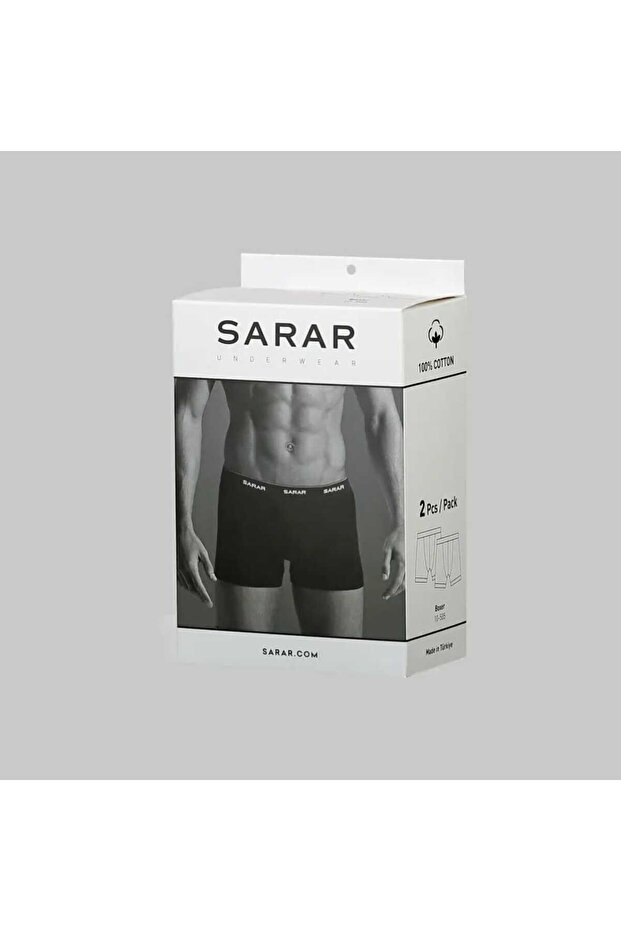 2'li Boxer Siyah