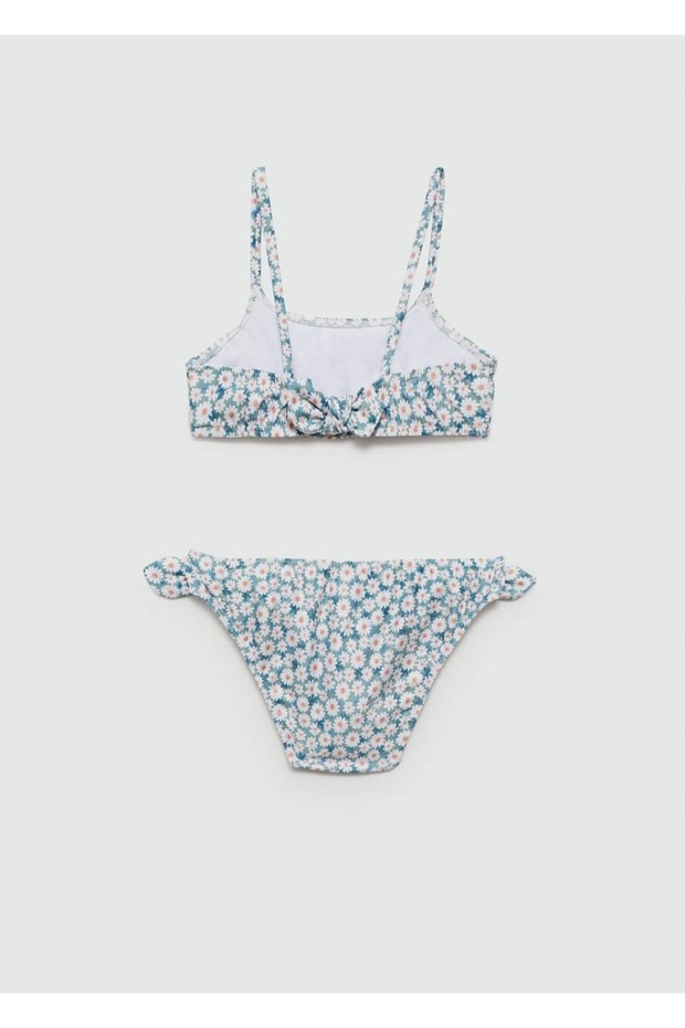 Çiçek Desenli Bikini - 2