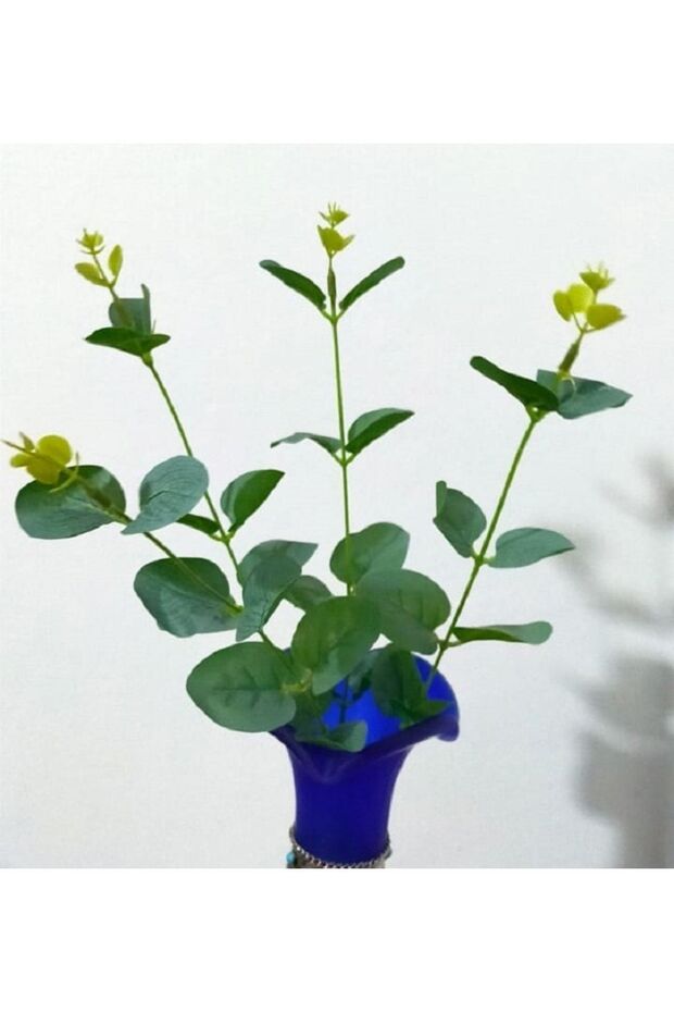 Dekoratif Okaliptus Tek Dal 35 Cm Yapay Çiçek-ls - 3