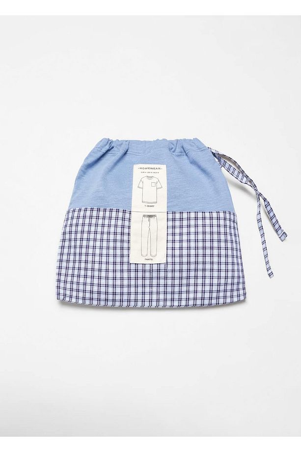 Kareli pamuklu pijama takımı - 6