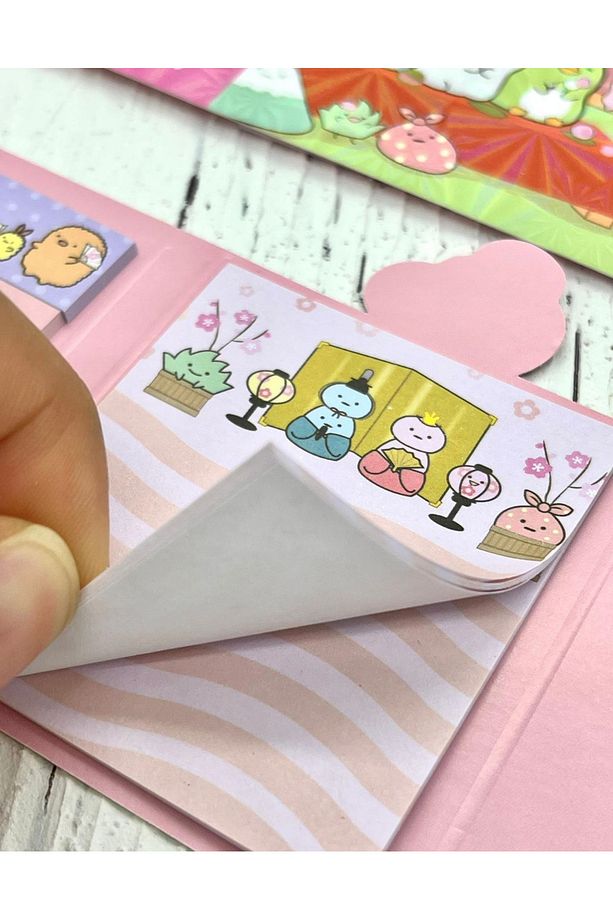 Sevimli Sumikko Yemek Temalı Post-it / Sticky Note / Index - 5