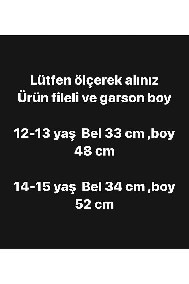 Erkek Çocuk Garson Boy Fileli Şort - 2