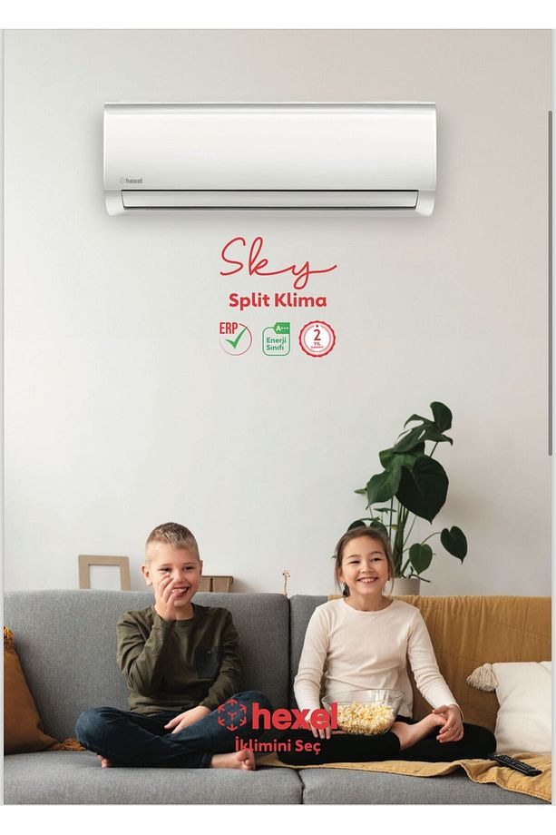 Klima 24.000 Btu Inverter Duvar Tipi Klima Montaj Kitsiz Montajsız - 4