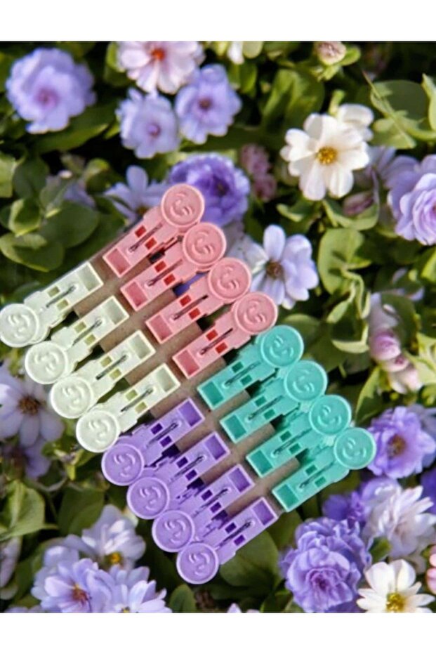 (2 Pieces) Classic Clothes Pegs, 18-pack
