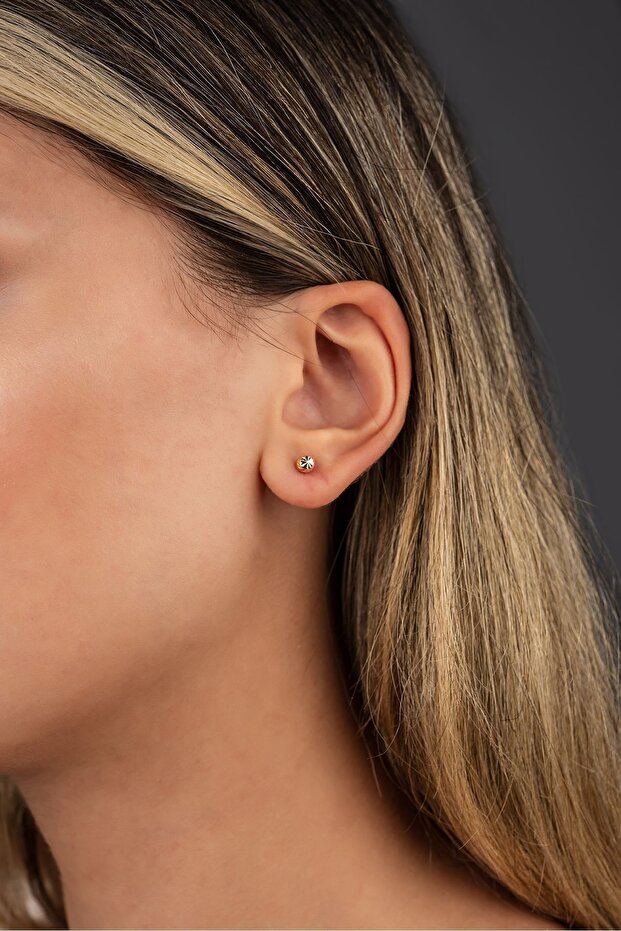 Disko Toplu Altın Küpe - 1