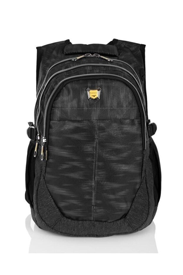Gray Patterned Backpack 2235 Relaxion - 1
