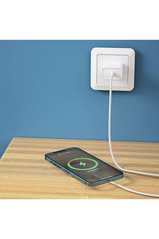 Hızlı Şarj Özellikli Magsafe PD Wireless Şarj Aleti Wiwu Wi-W009 Interstellar 15W - 4