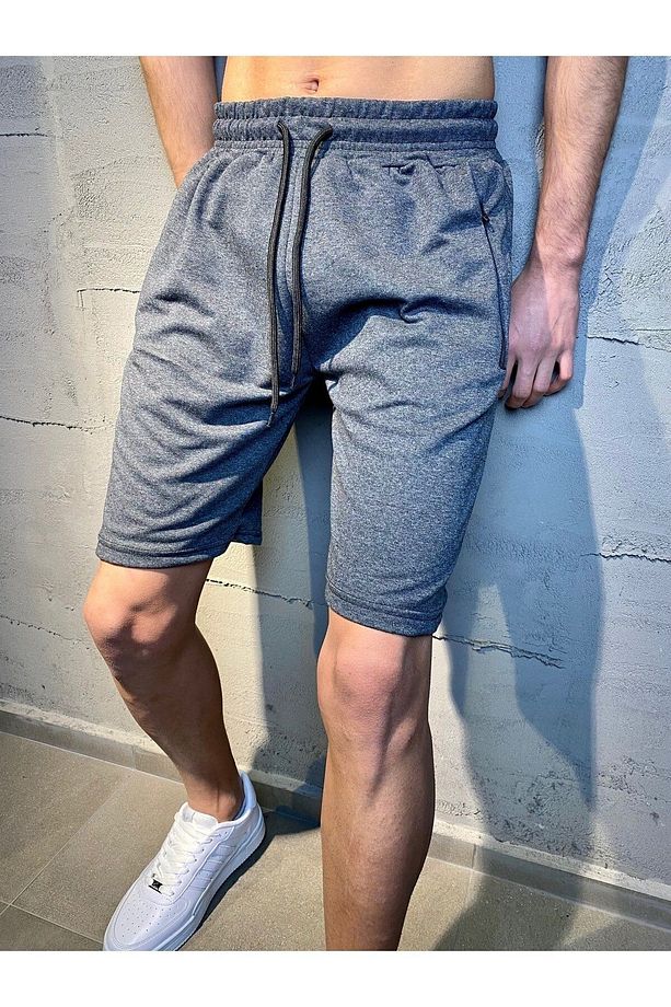 Erkek Life Comfy Bel Lastikli Cep Fermuarlı Şort - 2