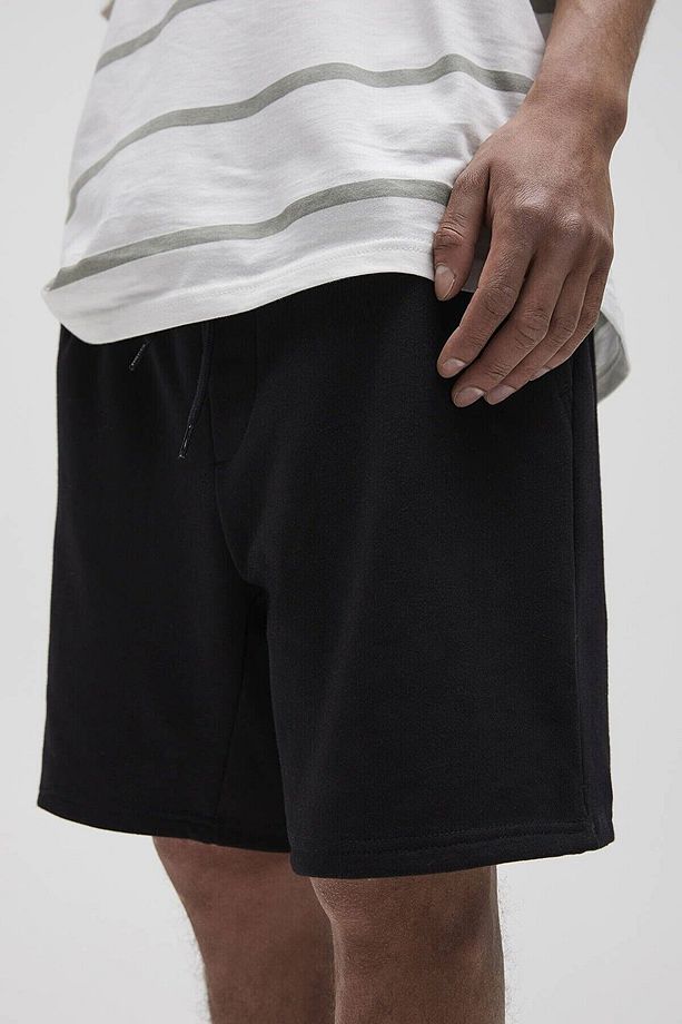 Relax Shift Way Unisex Cepli Basic Jogging Bermuda Şort - Sevgili Kombini (TEKLİ ÜRÜNDÜR) - 8