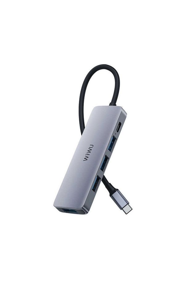 Alpha A541bc 5 In 1 Type-c Hub 60w Pd Şarj Destekli Usb Çoğaltıcı - 1