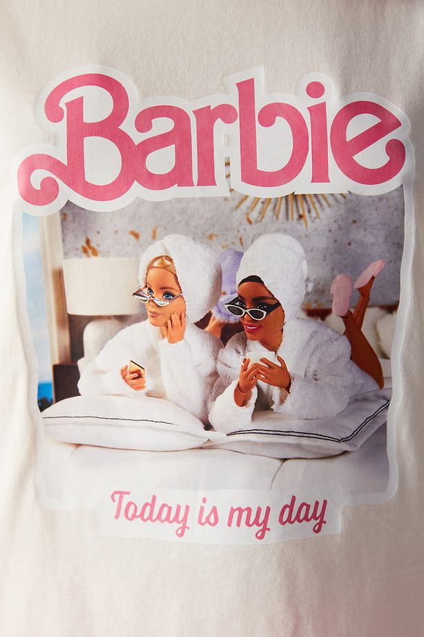 Barbie Çok Renkli Pantolon Pijama Takımı - 6