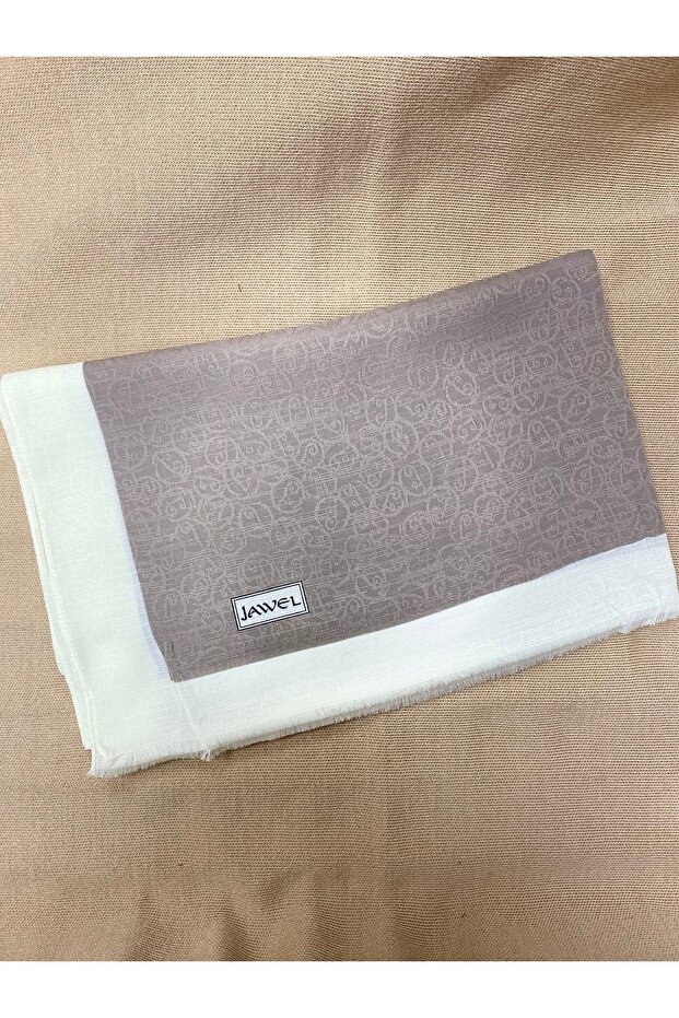 Monogram Patterned Shawl - 2