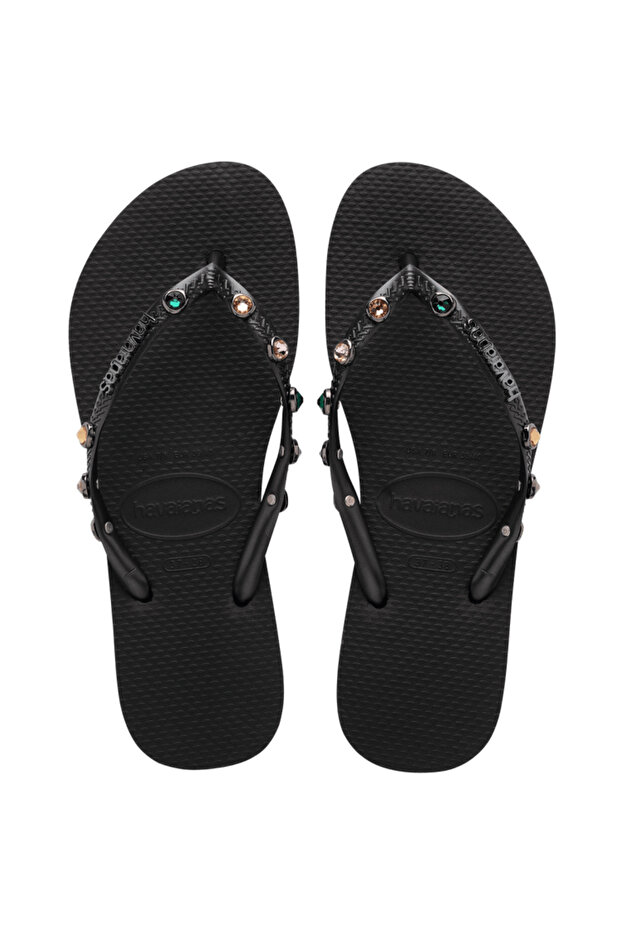 Slim Luxury Black Women's Slippers 4149285 -0090