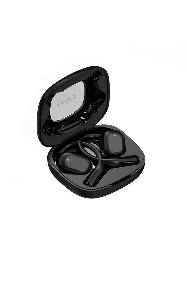 Bluetooth Kulaklık Wiwu O100 Openbuds TWS Wireless 5.3 Kulak İçi Tasarımlı Siyah - 2
